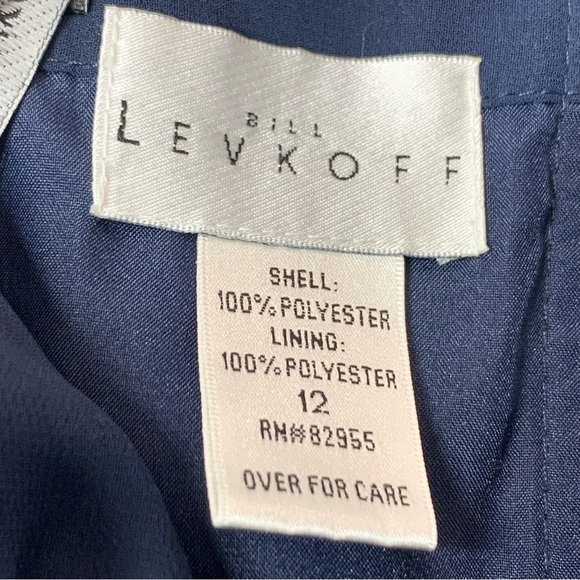 Bill Levkoff Chiffon Strapless Cocktail/Bridesmaid Dress - Picture 7 of 8